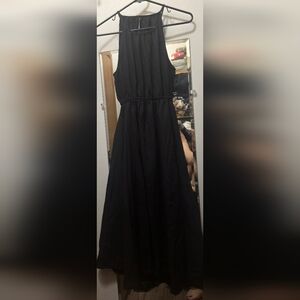 Elegant Black Strapless Dress